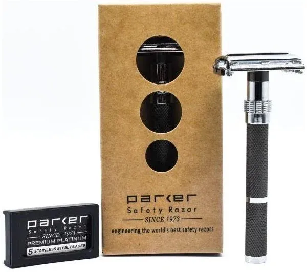 Parker 96R Butterfly Open Double Edge Safety Razor (blades not included)