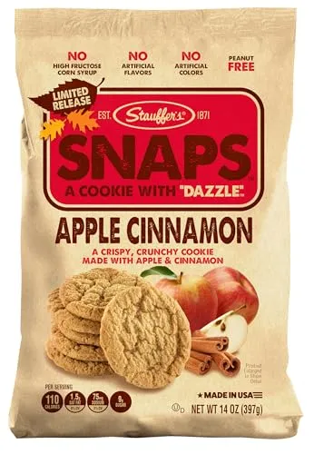 Stauffer's Snaps Apple Cinnamon