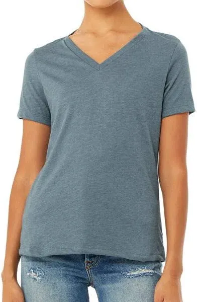 Bella + Canvas Ladies' Relaxed V-Neck T-Shirt