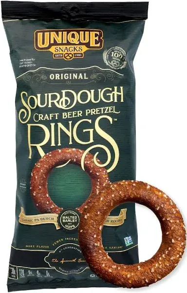 Unique Craft Beer Sourdough Pretzel Rings