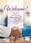 Bulletin-Welcome! When Two or Three Are Gathered...(Matthew 18:20) (Pack of 100)