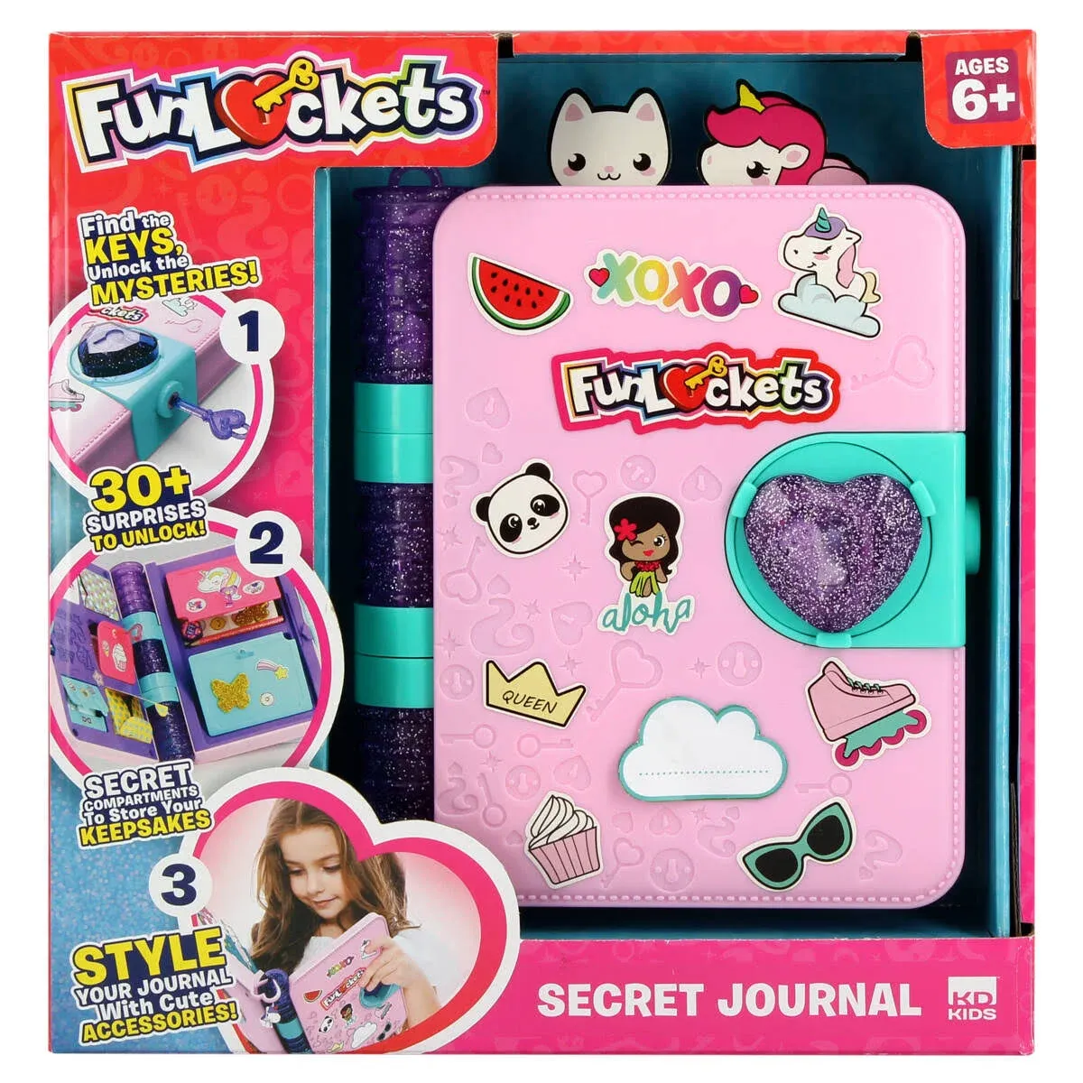 Funlockets Secret Diary Journal