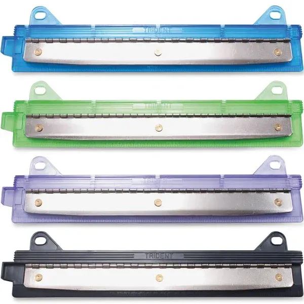 6-Sheet Binder Three-Hole Punch, 1/4 Holes, Assorted Colors AVT