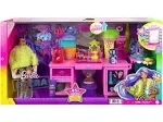 Barbie Extra - Doll &amp; Vanity Playset w/ Exclusive Doll/ Puppy &amp; 45+ Pieces - NEW