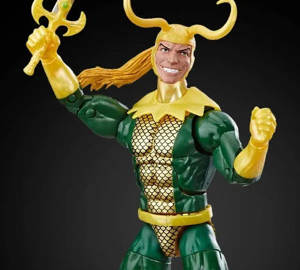 Marvel Legends 6&#034; Classic Loki Smart Hulk Baf Action Figure In Great Condition!