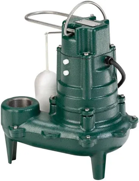 Zoeller 267-0001 1/2 HP Sewage Pump