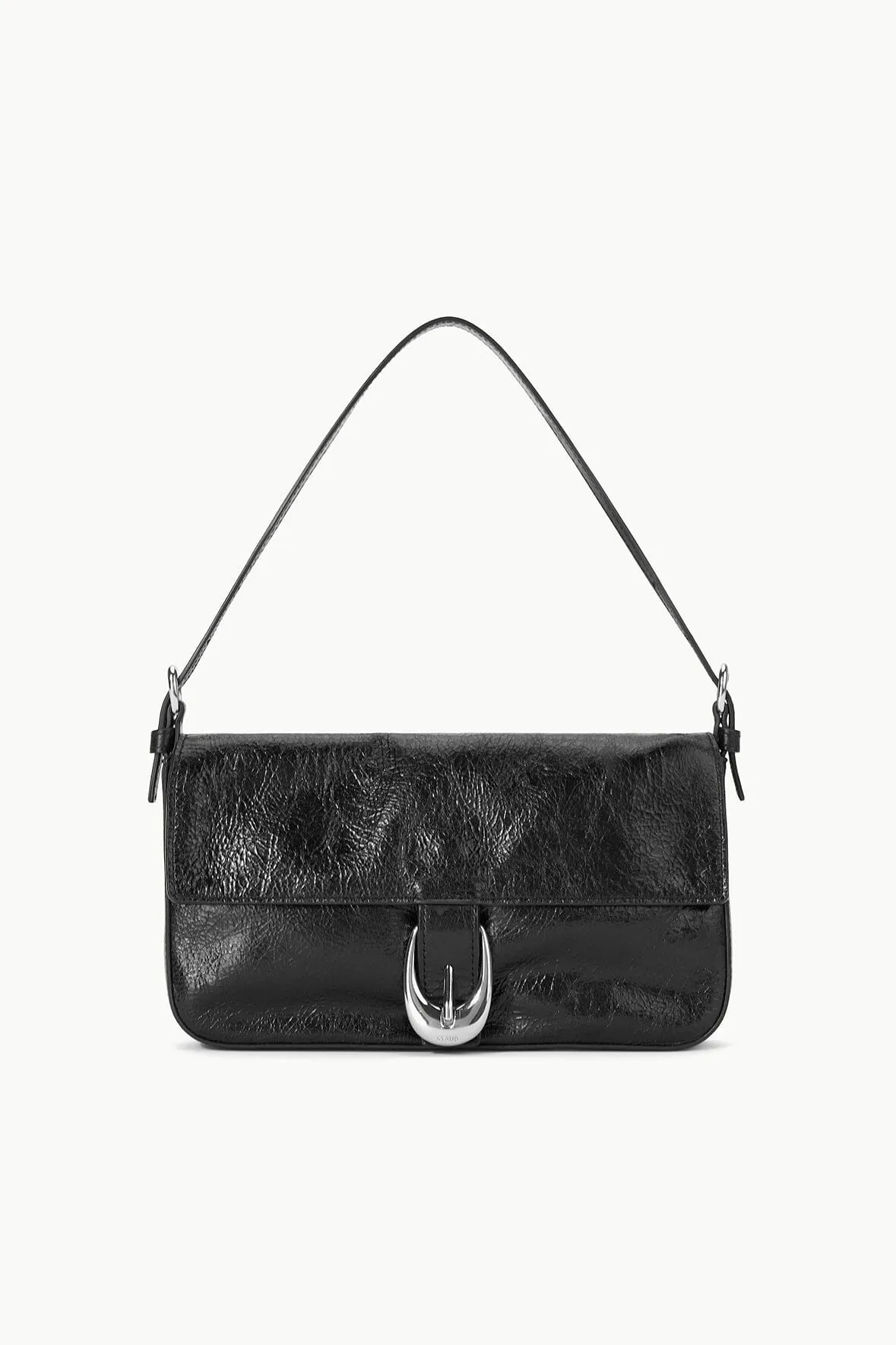 Staud Harlow Foldover Top Shoulder Bag