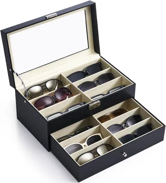 Preenex Leather Sunglasses Organizer