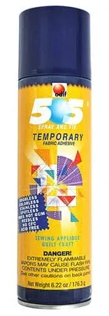 505 Spray &amp; Fix Temporary Fabric Adhesive 352.6 gm