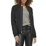 Levi's Women's zip-detail Bomber Jacket - Black