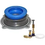 Danco 10879X Next All-in-One Toilet Installation Kit Perfect Seal Wax Ring Zero Cut Bolts