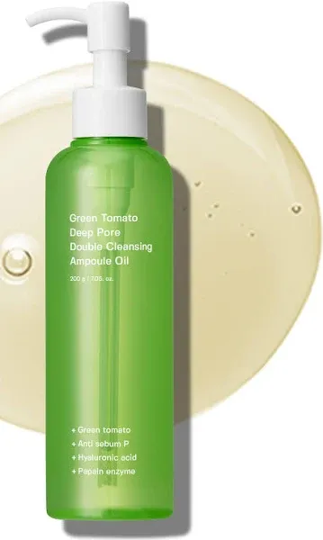 SUNGBOON Editor Green Tomato Deep Pore Double Cleansing Ampoule Oil