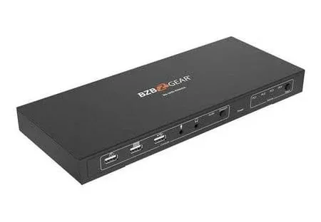 BZBGEAR 4-Port HDMI KVM Switch