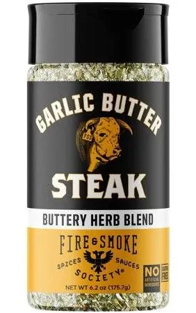 Fire & Smoke Society Garlic Butter Steak BBQ Rub