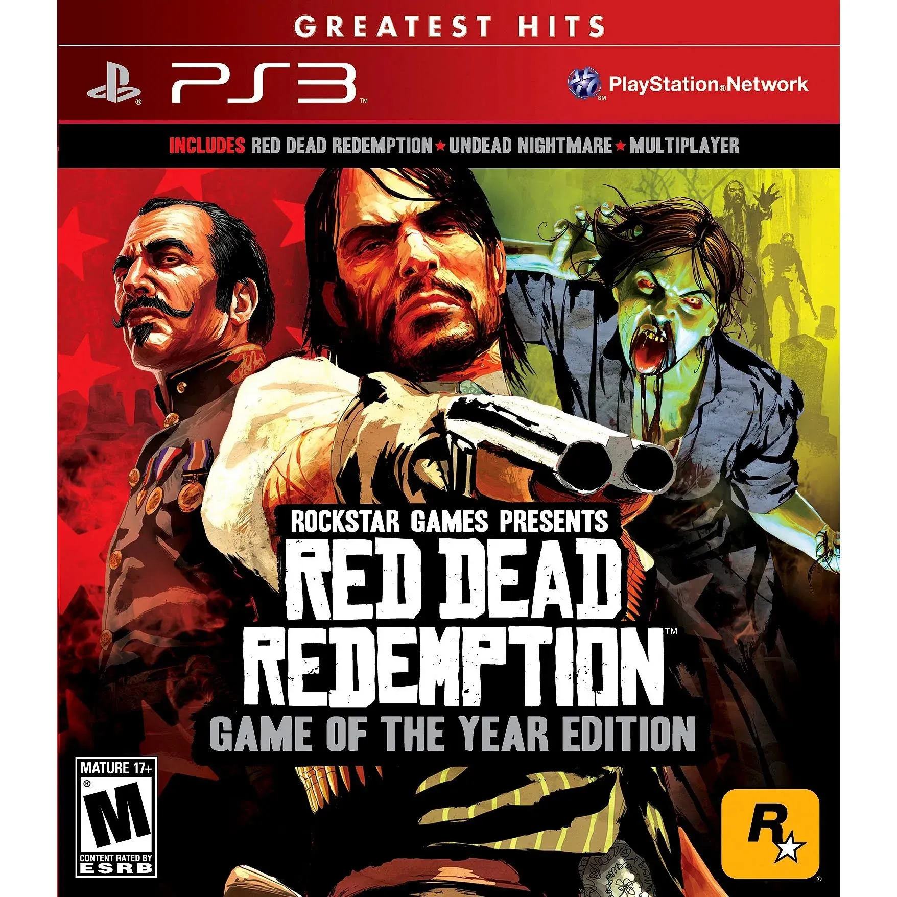 Red Dead Redemption, Game of the Year - PlayStation 3, Canadian Print