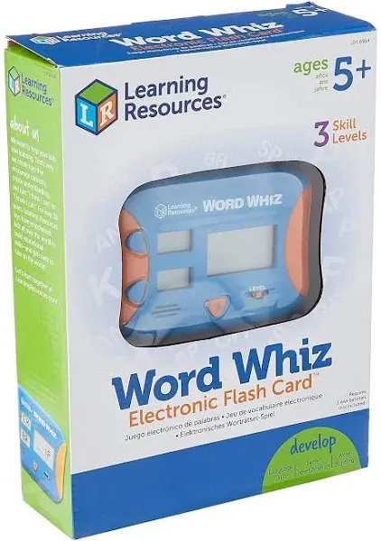 Word Whiz Electronic Flash Card by Learning Resources (LER6964)