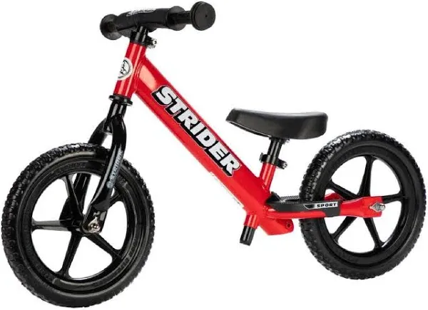 Strider 12 Sport Balance Bike (Red)