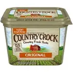 Country Crock Original Vegetable Oil Spread, 45 Ounce -- 12 per Case.