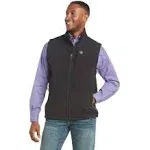 Ariat Men's Vernon 2.0 Black Softshell Vest