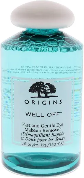 Well Off Fast and Gentle Eye Makeup Remover by Origins for Unisex 5 oz Makeup Remover