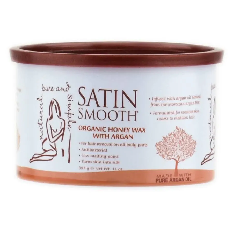 Organic Honey Wax with Argan by Satin Smooth