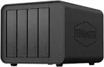 TerraMaster F4-212 4 Bay NAS - Quad Core CPU, 2GB DDR4 Ram, Network Attached Storage Personal Cloud with Rich Backup Solutions (Diskless)