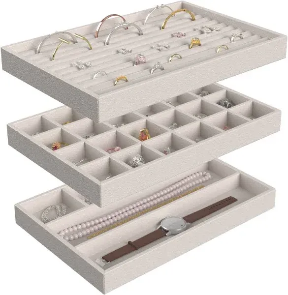 ClosetMaid 3-Piece Jewelry Tray Set