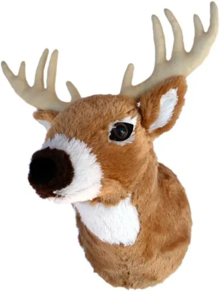 ADORE 13&#034; Boone the Whitetail Deer Stuffed Animal Plush Walltoy Wall Mount