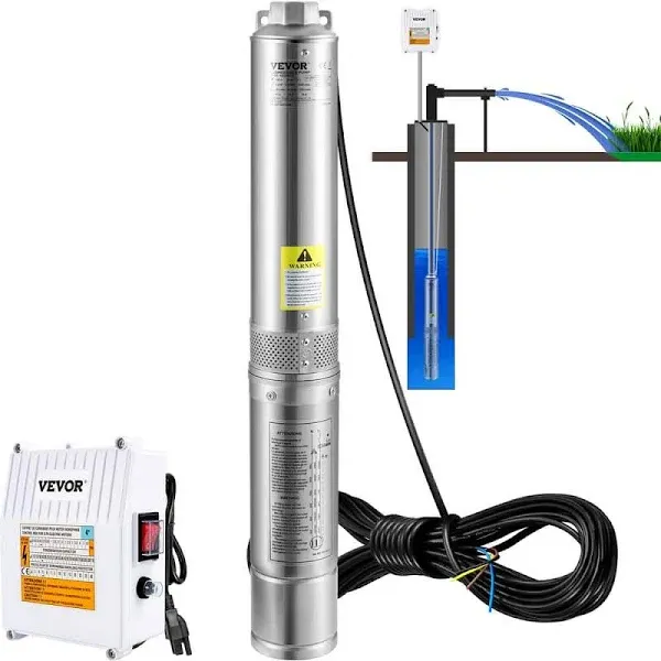 VEVOR Deep Well Submersible Pump