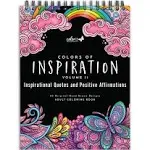 ColorIt Colors of Inspiration Volume 2: Inspirational Quotes & Positive Affirmations Adult Coloring Book