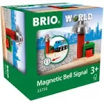 World - 33754 Magnetic Bell Signal | Premium Toy Train Set Accessory for Kids | 