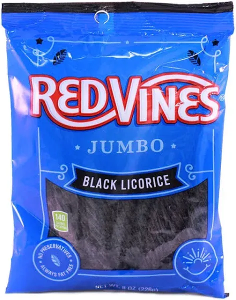 Red Vines Black Jumbo Licorice Twists