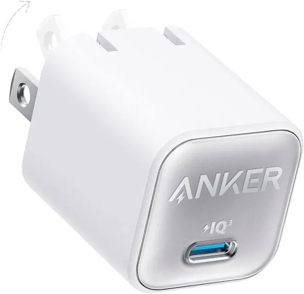 Anker A2147J21-1 511 Nano Wall Charger 30W, White