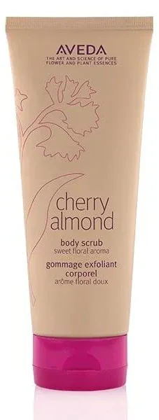 Aveda Cherry Almond Body Scrub Sweet Floral Aroma 6.7 oz 200 ml New