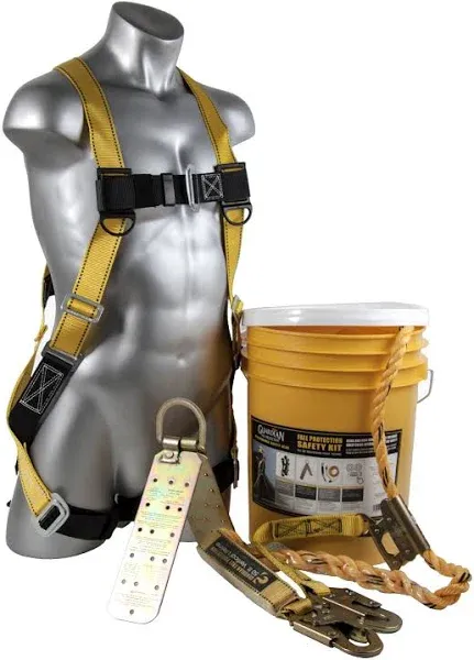 Guardian Fall Protection Bucket of Safe-Tie Kit 00815