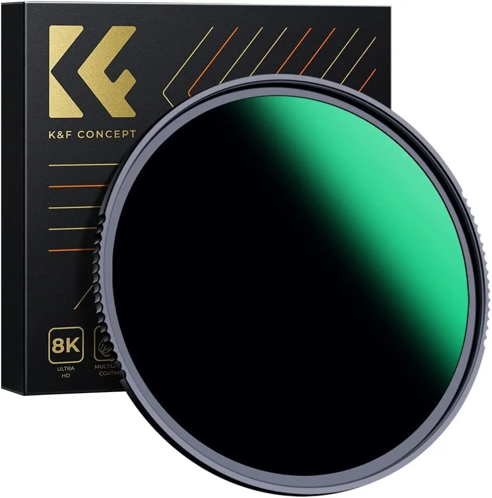 K&F Concept 43mm ND1000 10-Stop Fixed Neutral Density Camera Lens Filter NANO X  | eBay