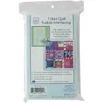 June Tailor T-Shirt Project Fusible Interfacing, 58/60 by 72-Inch, White