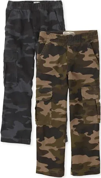 The Children's Place Boys' 2-Pack Pull-On Cargo Pants