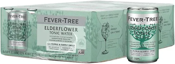 Fever Tree Elderflower Tonic Water