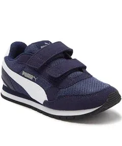 PUMA Unisex-Child St Runner Hook and Loop Sneaker