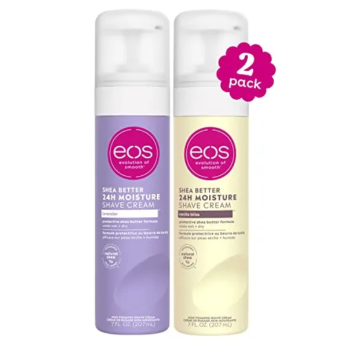 eos Vanilla Bliss Shave Cream, 3 pk.