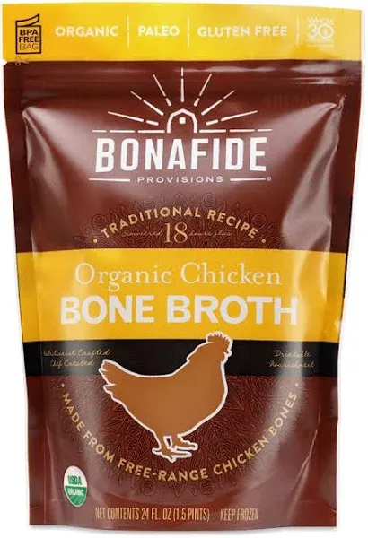 Bonafide Provisions Bone Broth, Organic, Chicken