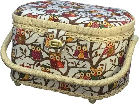 Lil' Sew & Sew Owl Pattern Sewing Basket Kit