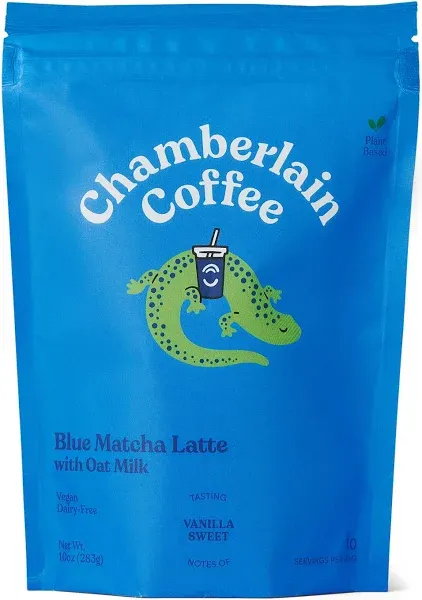 Chamberlain Coffee Latte With Oat Milk, Strawberry Matcha (10 oz)