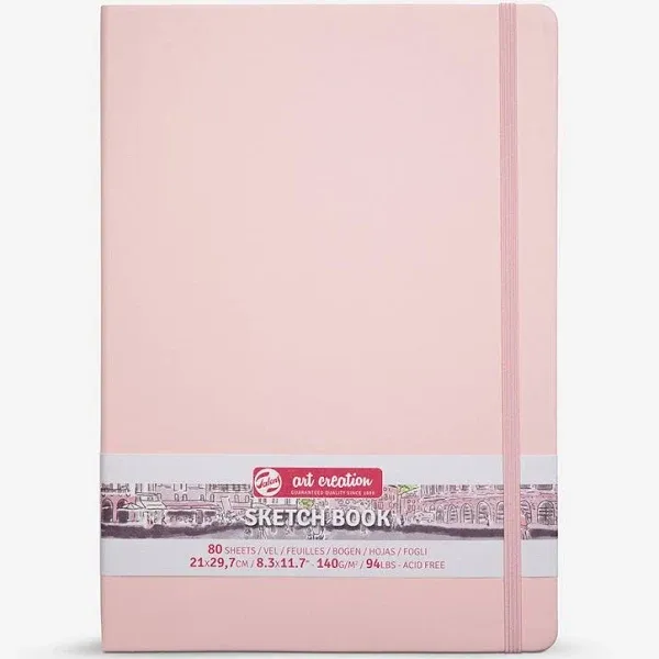 Royal Talens : Art Creation : Hardback Sketchbook : A4 : Pastel Pink