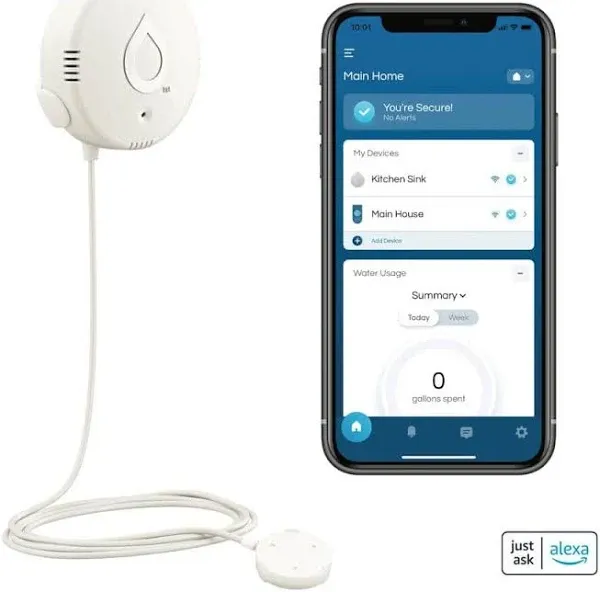 FLO Smart Water Leak Detector Moen