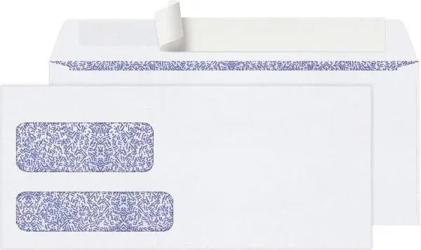 Office Depot Double Window Security Envelopes