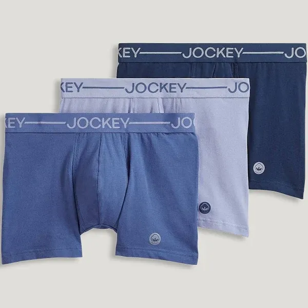 Jockey Organic Cotton Stretch 4" Trunk - 3 Pack Other