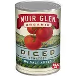 Muir Glen Diced Tomatoes - Tomato - Case of 12 - 14.5 oz.