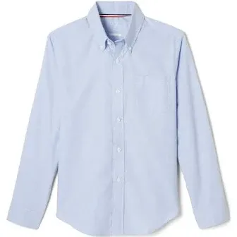 French Toast Boy's Long Sleeve Oxford Shirt